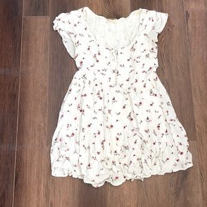UO white floral sundress
